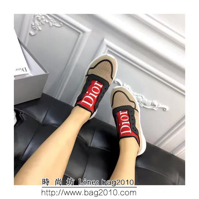 DIOR迪奧 2019獨家早春新款 定制飛織 時尚休閒鞋 QZS2284
